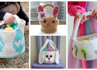 10+ Crochet Easter Basket Free Patterns