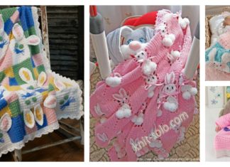 Crochet Bunny Blanket Free Patterns