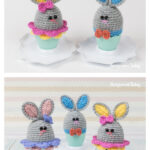 Easter Bunny Egg Cozy Free Crochet Pattern