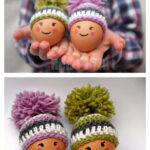 Egg Warmer Cosy Silk Hat Free Crochet Pattern