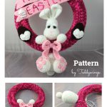 Hoppy Easter Wreath Crochet Pattern
