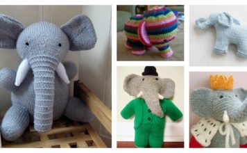 Knitting Elephant Toy Free Patterns