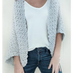 Blanket Shrug Free Crochet Pattern and Video Tutorial
