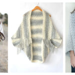 Blanket Sweater Shrug Free Crochet Pattern