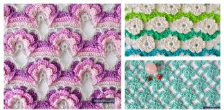 Crochet Flower Stitch Free Patterns