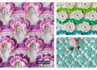 Crochet Flower Stitch Free Patterns
