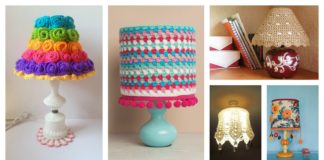 Crochet Lampshade Free Patterns and Ideas