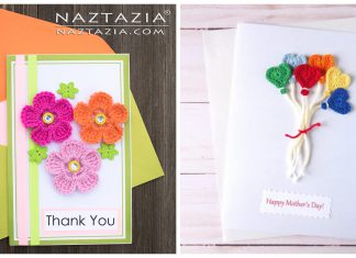 Crochet Mothers Day Greeting Card Free Patterns and Ideas