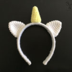 Crochet Unicorn Headband Pattern