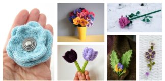 Free Flower Knitting Patterns