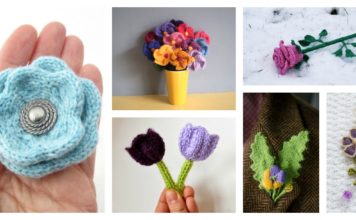 Free Flower Knitting Patterns