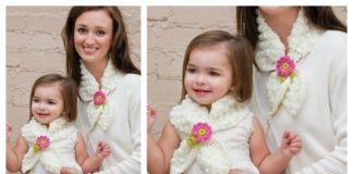 Free Lotus Scarf Crochet Pattern