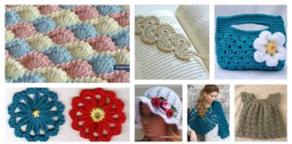 Beautiful Shell Stitch Crochet Free Patterns and Projects
