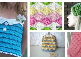 Beautiful Shell Stitch Crochet Free Patterns and Projects