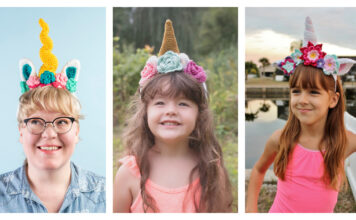 Unicorn Headband Crochet Patterns