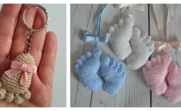 Amigurumi Baby Footprints Patterns