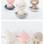 Amigurumi Dottie The Duck Free Crochet Pattern and Video Tutorial