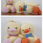 Amigurumi Duckling Couple Free Crochet Pattern