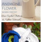 Anemone Flower Bouquet Free Crochet Pattern