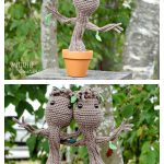 Baby Groot Free Crochet Pattern