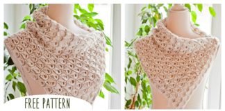 Broomstick Lace Cowl Free Pattern