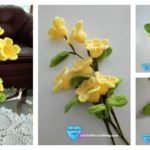 Crochet 3D Flower Bouquet Free Pattern