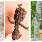 Crochet Potted Baby Groot Free Patterns