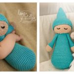 Sleepy Doll Amigurumi Free Crochet Pattern and Video Tutorial