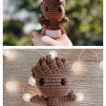 Groot Amigurumi Free Crochet Pattern