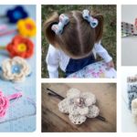 Hair Clip Free Crochet Patterns