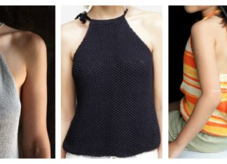 Knit Halter Top Free Patterns