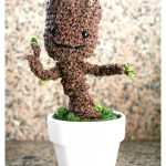 Potted Baby Groot Free Crochet Pattern and Video Tutorial
