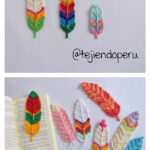 Pretty Feather Free Crochet Pattern