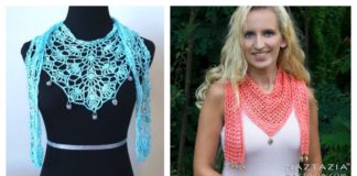 Pretty V Scarf FREE Crochet Patterns