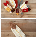 Ridged Feathers Free Crochet Pattern