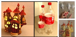 DIY Fairy House Lamp Using Plastic Bottles