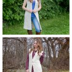 Juniper Long Vest Free Crochet Pattern