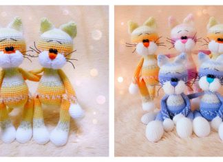 Crochet Amineko Cat with Free Pattern