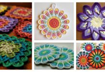 Crochet Flower Pot Stand FREE Pattern