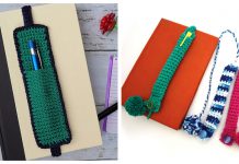 Crochet Pencil Holder Free Pattern