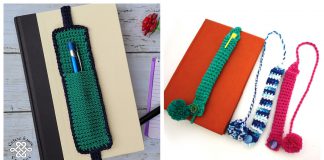 Crochet Pencil Holder Free Pattern