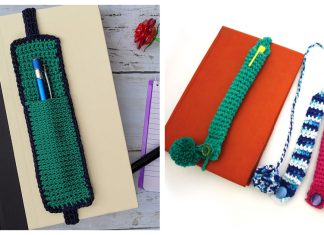 Crochet Pencil Holder Free Pattern