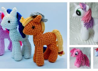 Free Awesome My Little Pony Toy Crochet Pattern