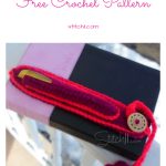 Pen Cozy For Books Free Crochet Pattern