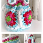 Tulip Bucket Bag Free Crochet Pattern