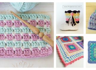 Beautiful Block Stitch Free Crochet Patterns and Projects