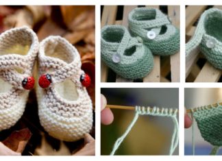 Cute Saartje's Booties Free Knitting Pattern