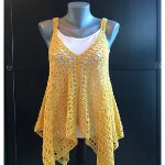 Kanata Kerchief Tank Top Free Crochet Pattern