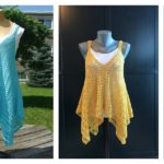 Kanata Kerchief Tank Top Free Crochet Pattern