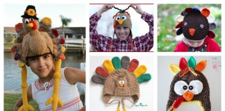 Turkey Hat Free Crochet Patterns